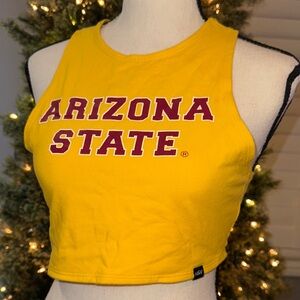Arizona State Yellow Crop Top